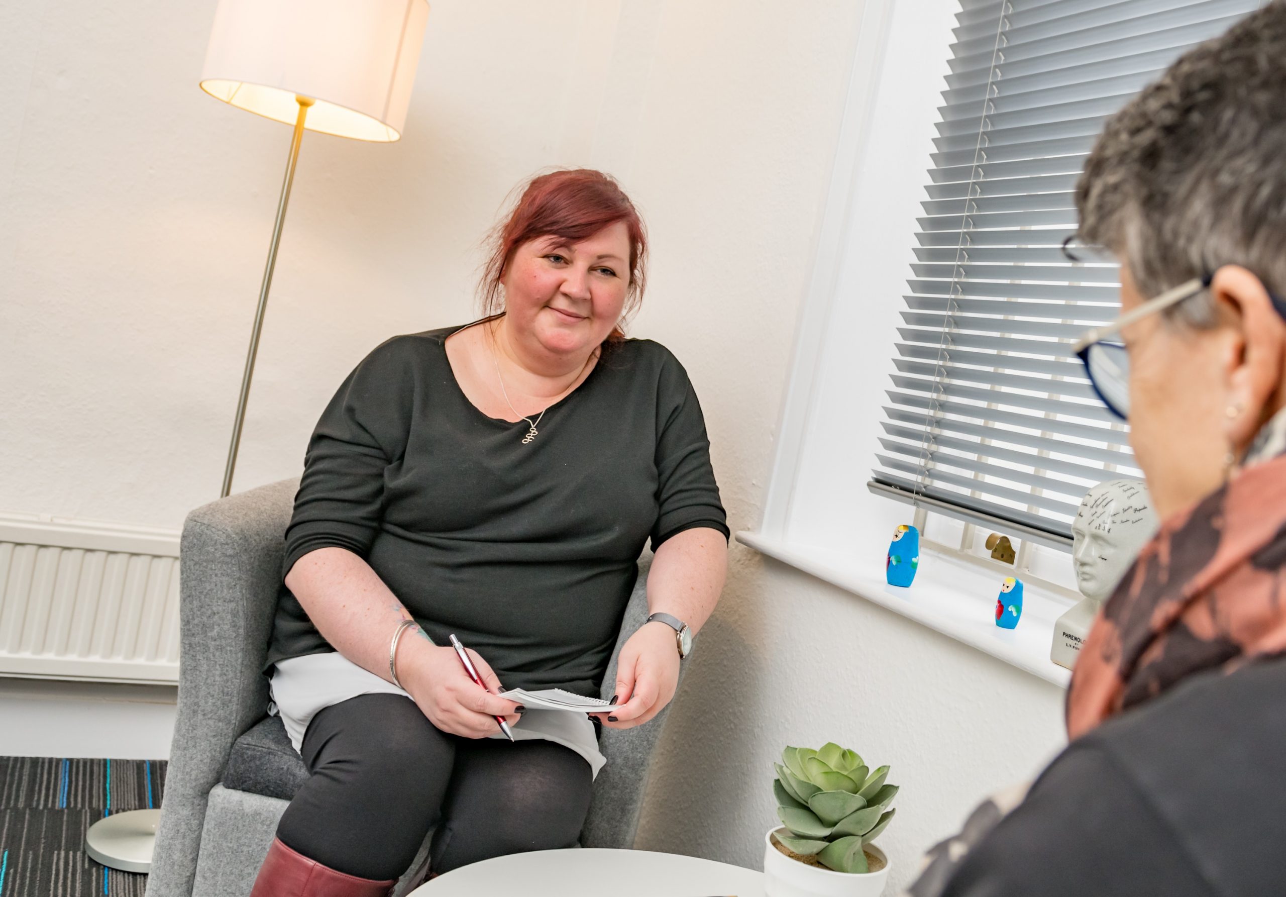 CBT with Nadine Bloomfield at Victoria Therapy Centre near Bradford