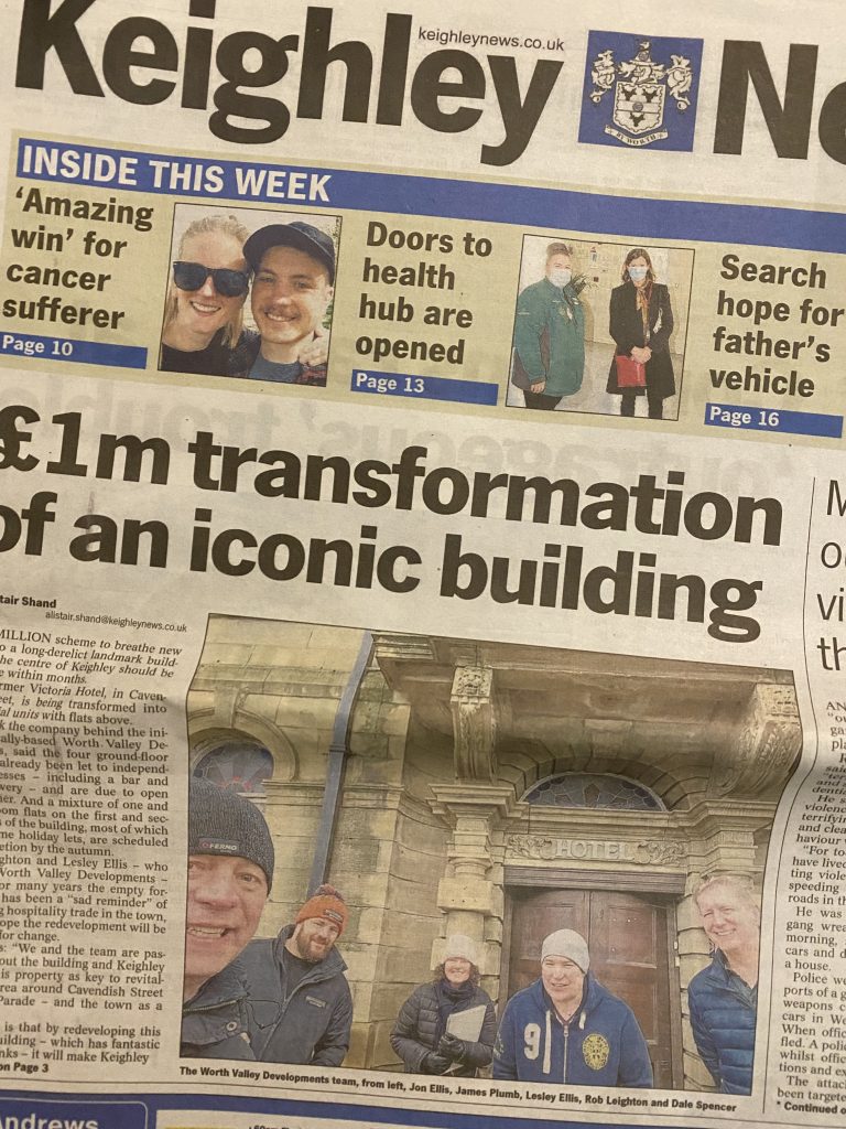 Keighley News The Victoria £1m transformation