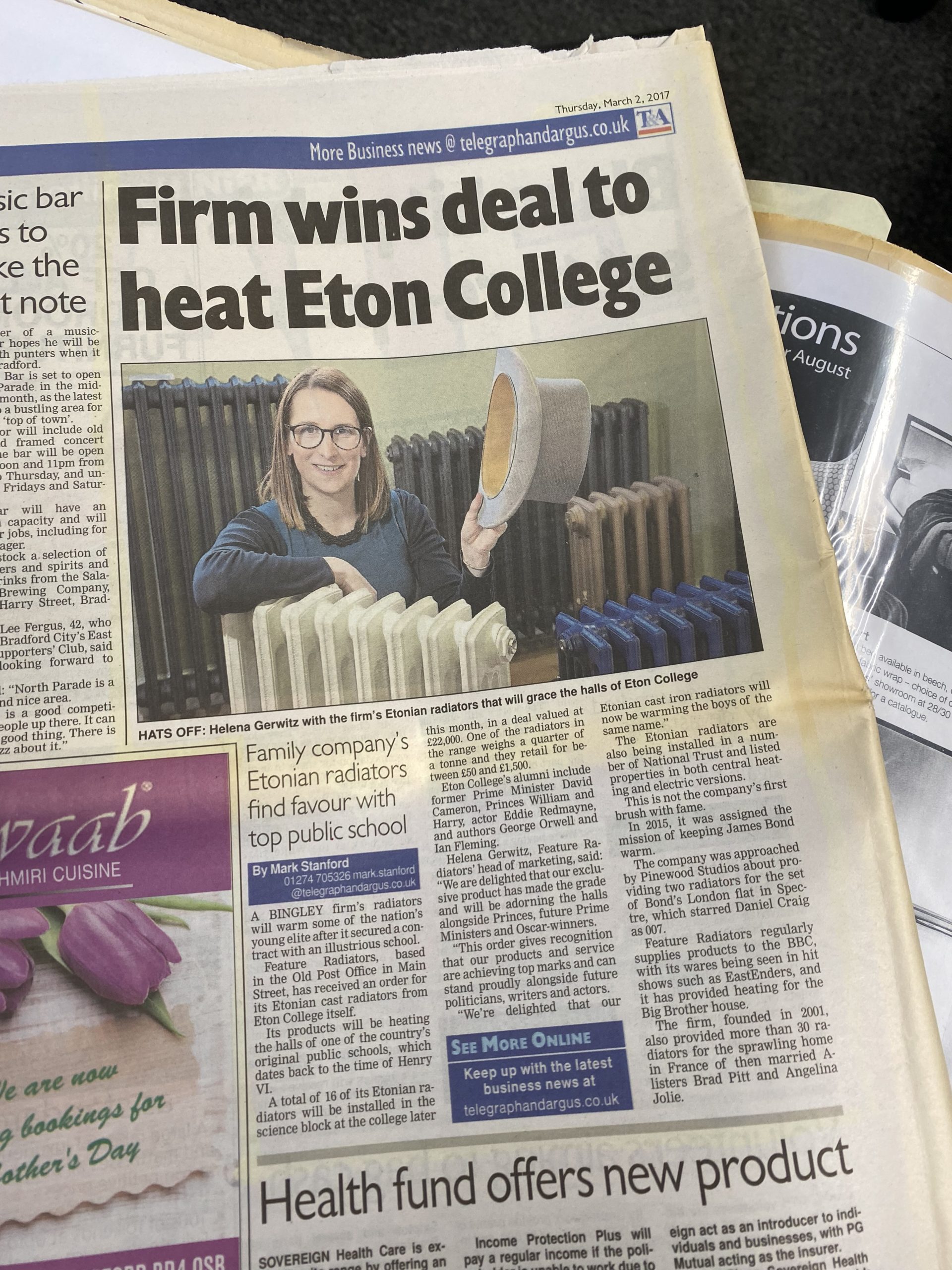FEature RAdiators Eton College