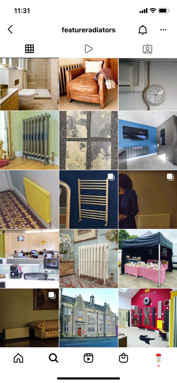 Feature Radiators Instagram